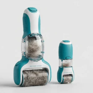 Self-Cleaning Pet Hair Roller - Reusable, No Refills Ever (+ Mini Travel Roller)