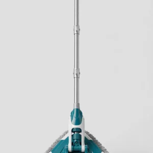 360 Self-Wringing Triangle Mop - Reaches Corners, No Bucket Needed (2 Pads Included)